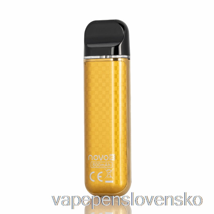 Smok Novo 3 25w Pod System Zlatá Karbónová Vape Cigareta
